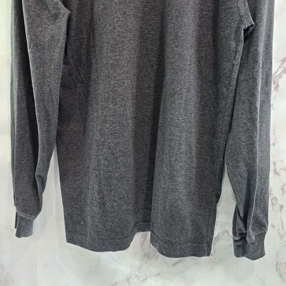 Carhartt T Shirt Mens Small Grey Pocket Tee Long Sleeve Original Fit Mercedes - Picture 7 of 11